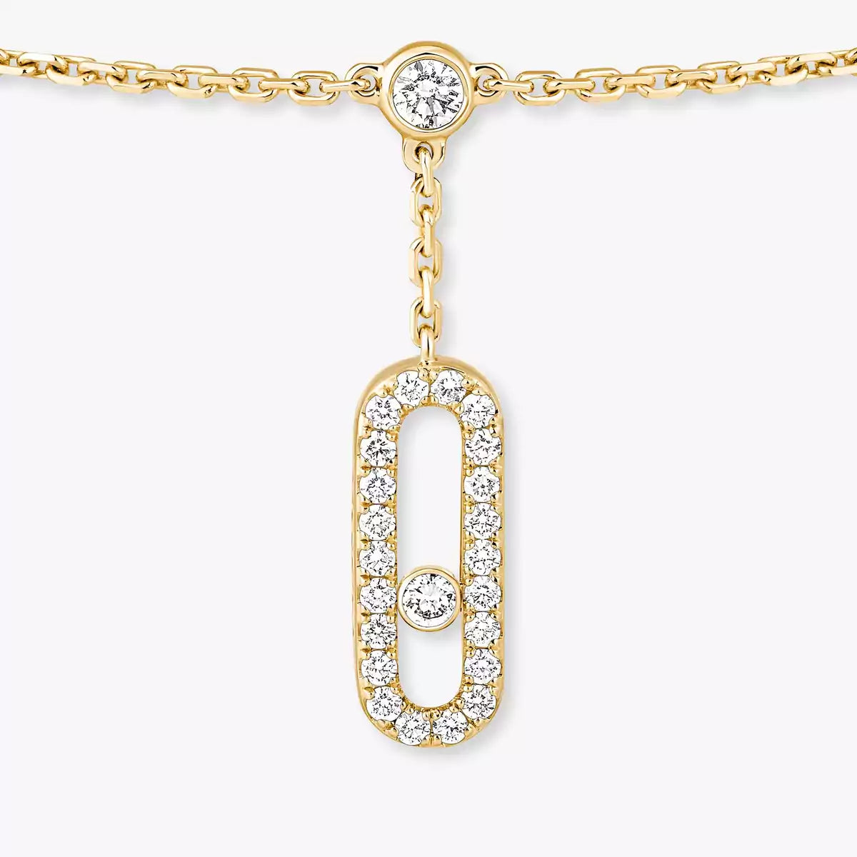 [LORA]  Move Uno pavé ankle bracelet