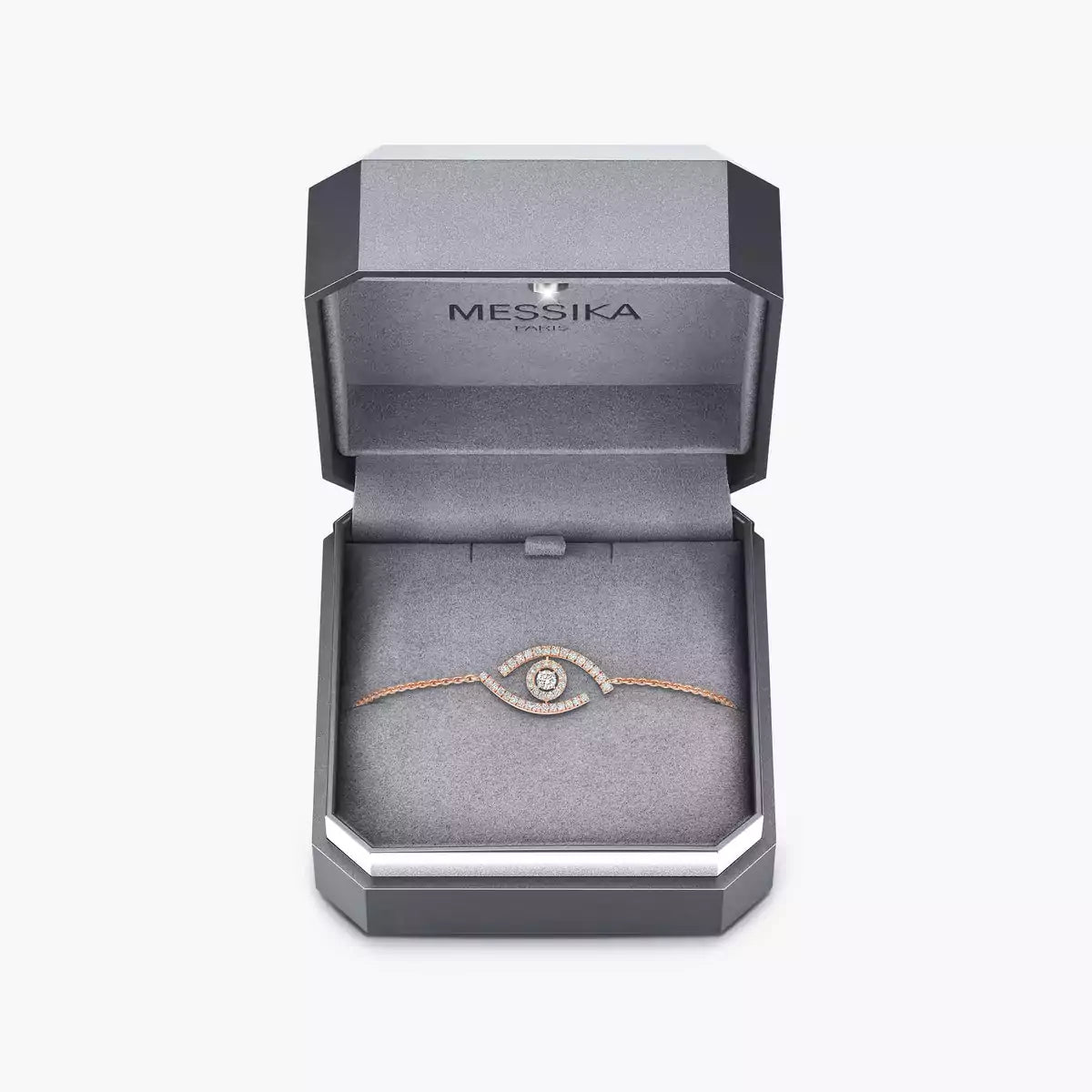 [LORA] Lucky Eye Pave-Set Diamond Bracelet