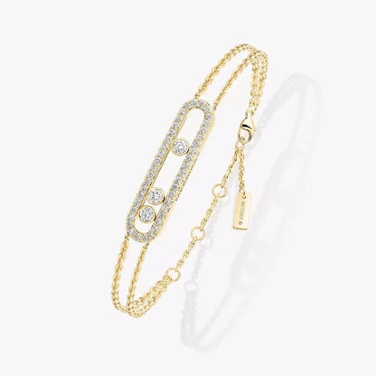 [LORA]  Move Classique pavé bracelet