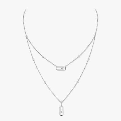 [LORA]  Move Uno Diamond Necklace