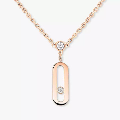 [LORA]  Move Uno Diamond Necklace