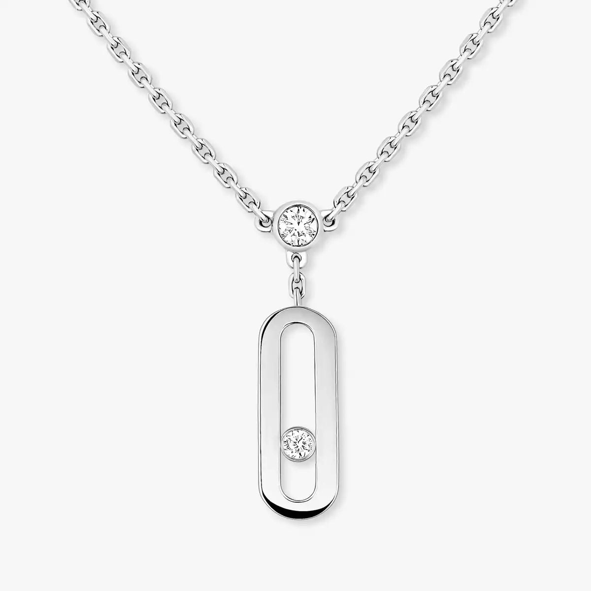 [LORA]  Move Uno Diamond Necklace