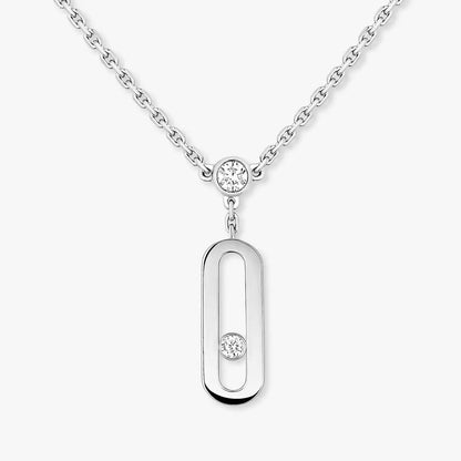 [LORA]  Move Uno Diamond Necklace