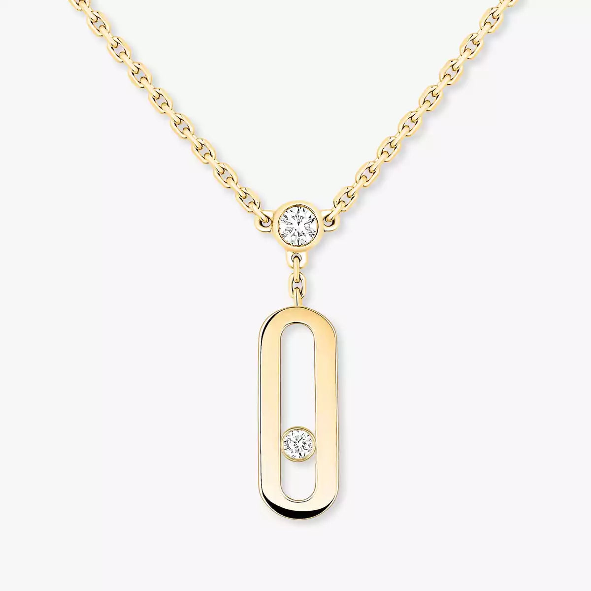 [LORA]  Move Uno Diamond Necklace