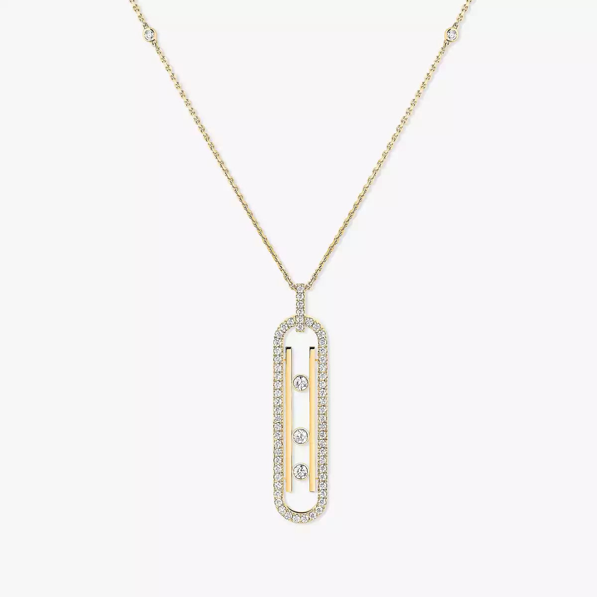 [LORA] Diamond Necklace Move 10Th