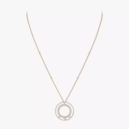 [LORA] Move Romane Long Pave_-Set Diamond Necklace