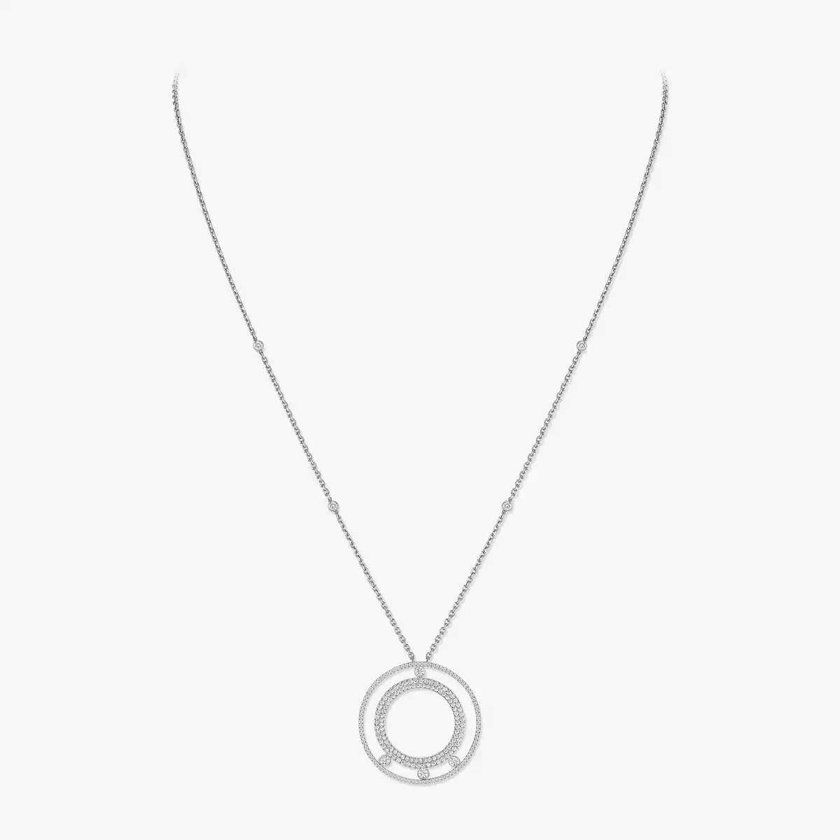 [LORA] Move Romane Long Pave_-Set Diamond Necklace
