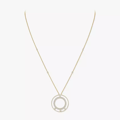 [LORA] Move Romane Long Pave_-Set Diamond Necklace