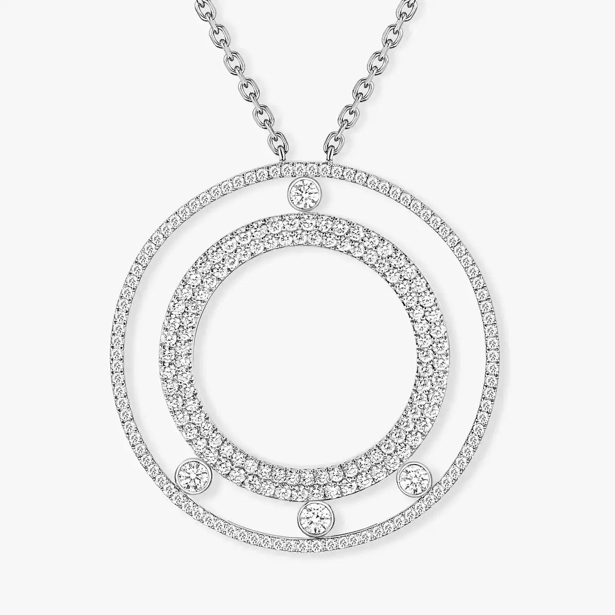 [LORA] Move Romane Long Pave_-Set Diamond Necklace