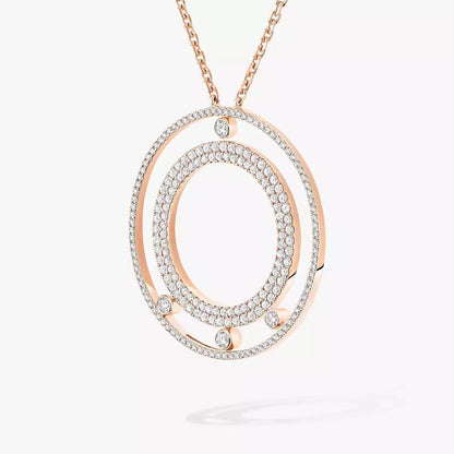 [LORA] Move Romane Long Pave_-Set Diamond Necklace