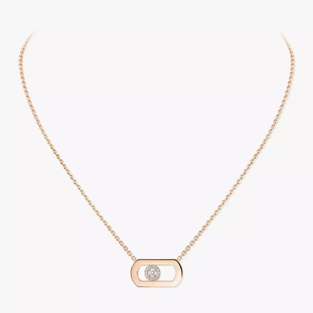 [LORA] So Move Diamond Necklace in Gold