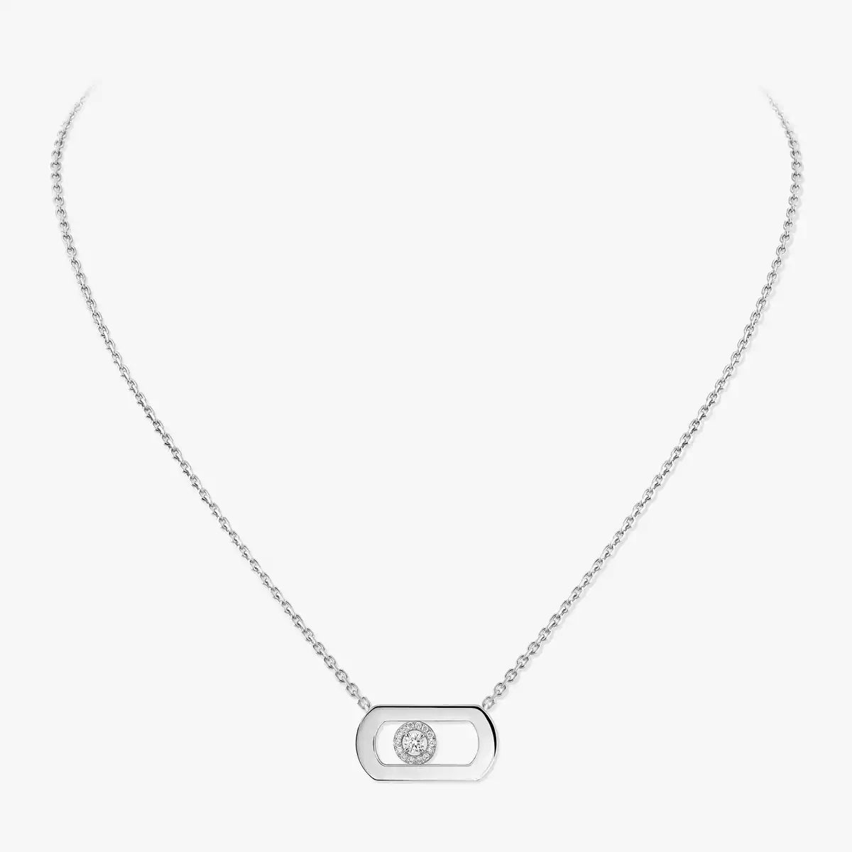 [LORA] So Move Diamond Necklace in Gold