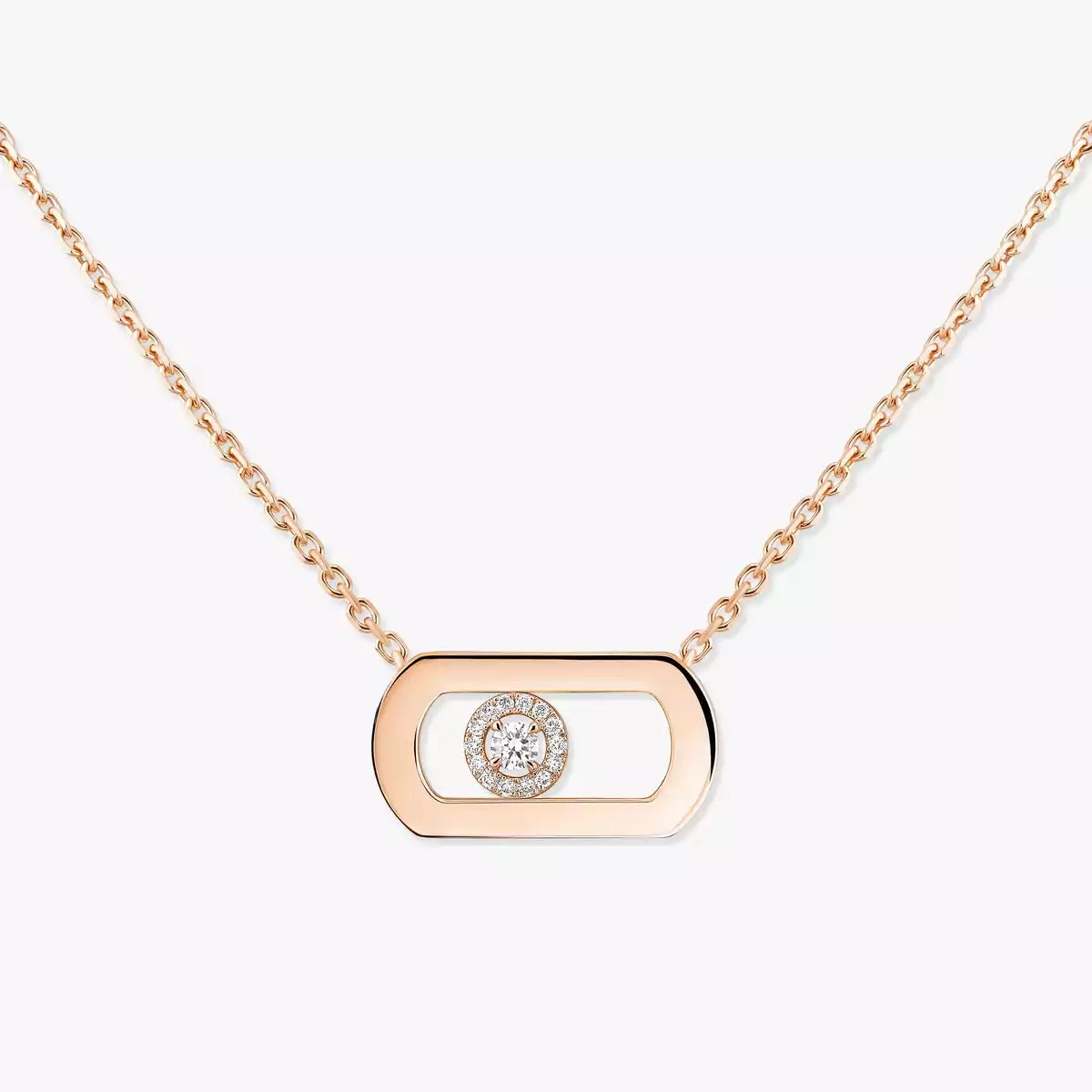 [LORA] So Move Diamond Necklace in Gold
