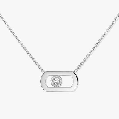 [LORA] So Move Diamond Necklace in Gold