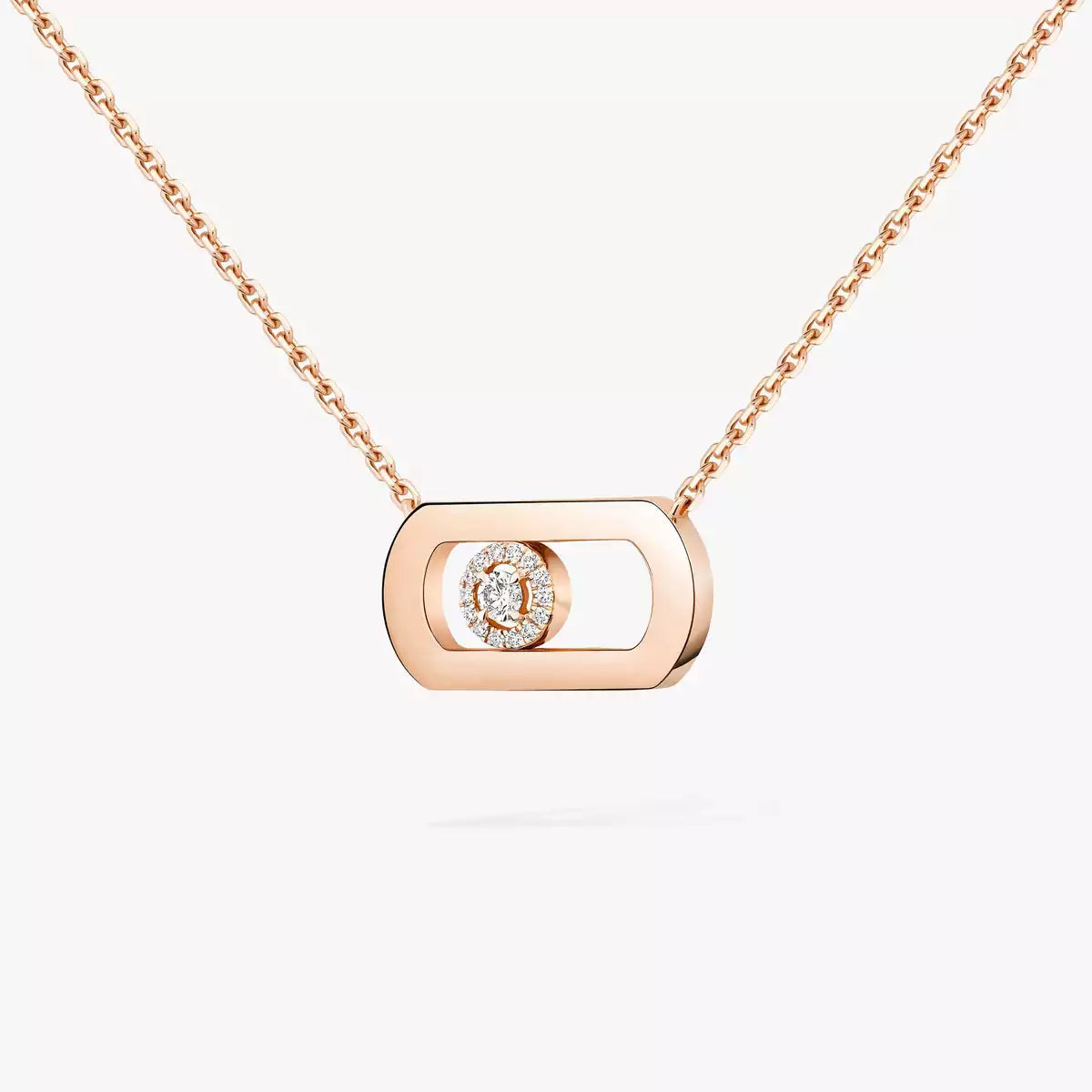 [LORA] So Move Diamond Necklace in Gold