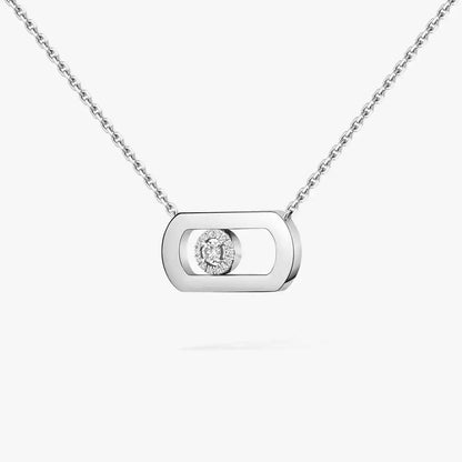 [LORA] So Move Diamond Necklace in Gold