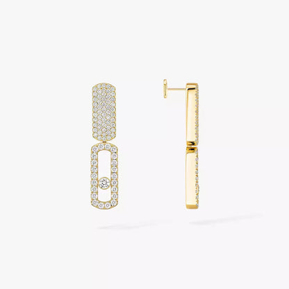 [LORA] Imperial Move SM Diamond Earrings