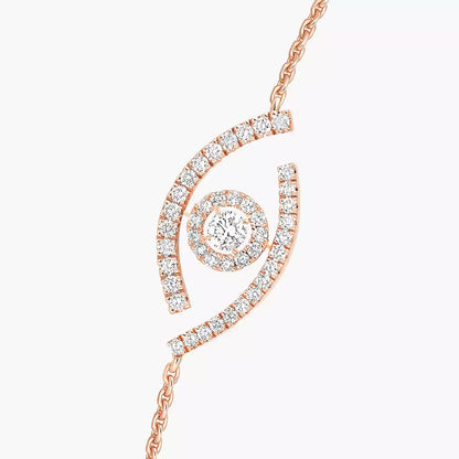 [LORA] Lucky Eye Pave-Set Diamond Bracelet