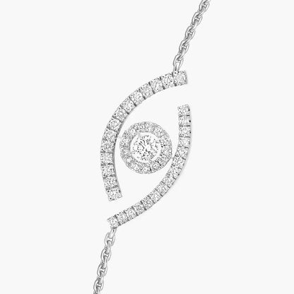 [LORA] Lucky Eye Pave-Set Diamond Bracelet