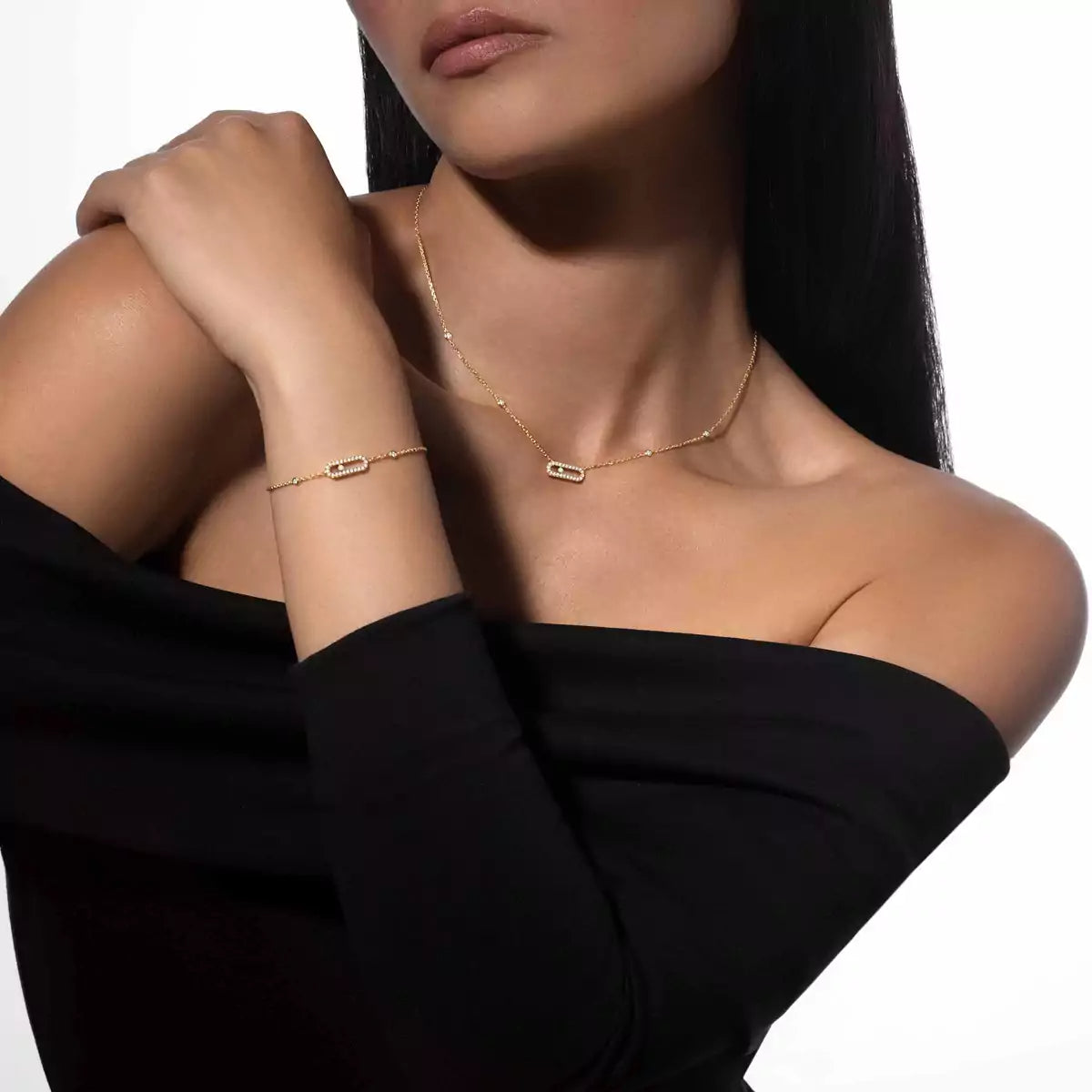 [LORA] Move Uno Diamond Bracelet