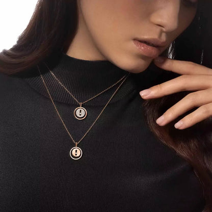 [LORA]  Lucky Move Diamond Necklace