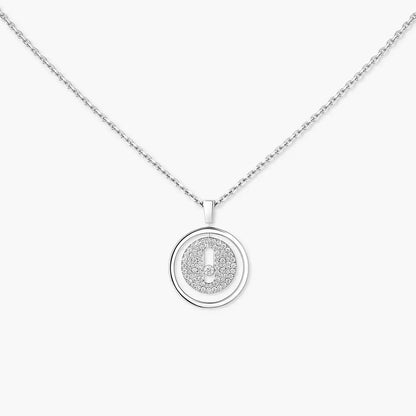 [LORA]  Lucky Move Diamond Necklace