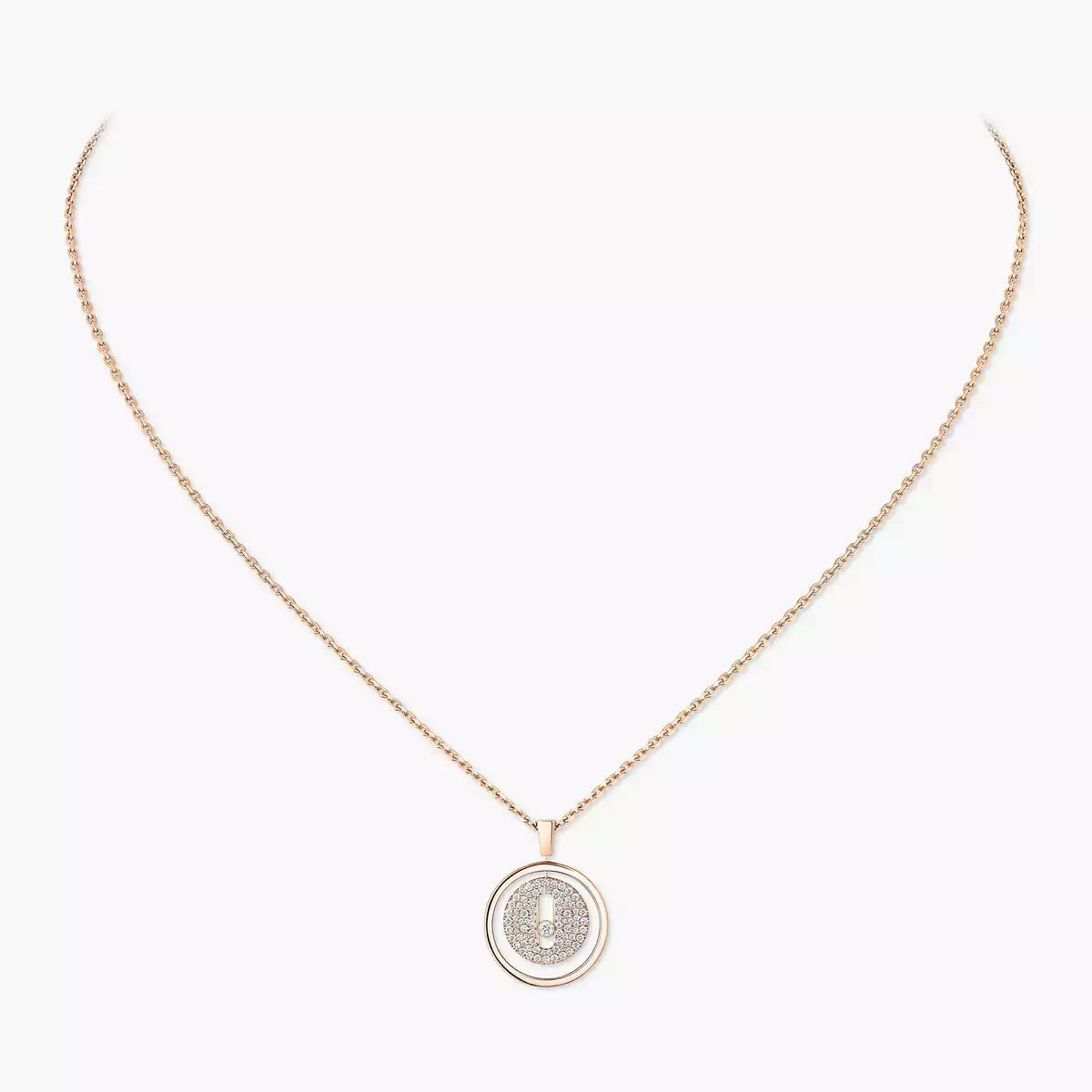 [LORA]  Lucky Move Diamond Necklace