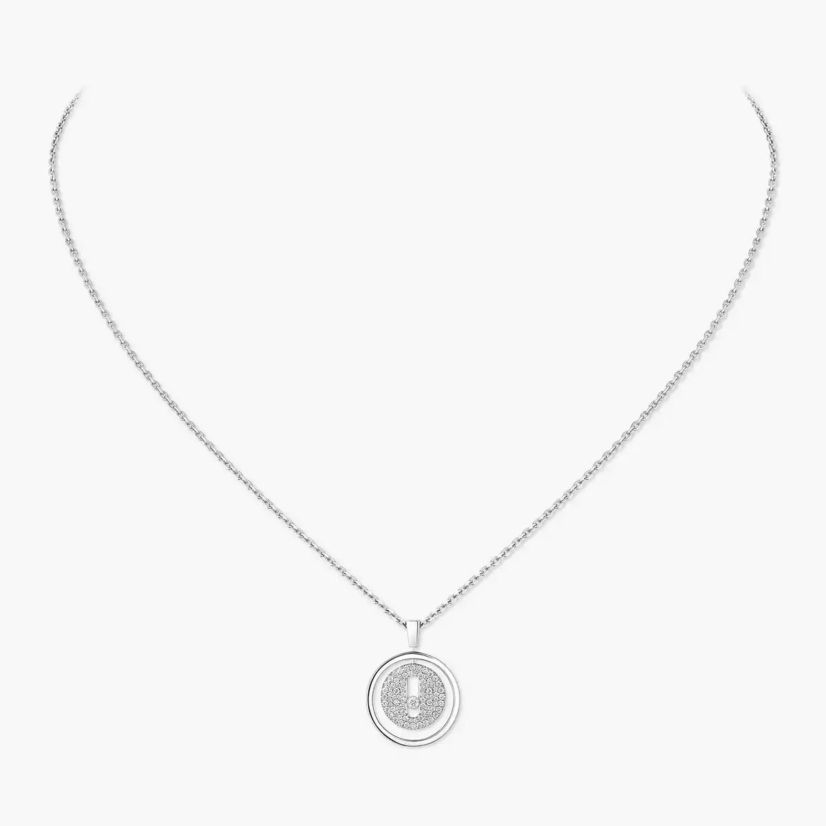 [LORA]  Lucky Move Diamond Necklace