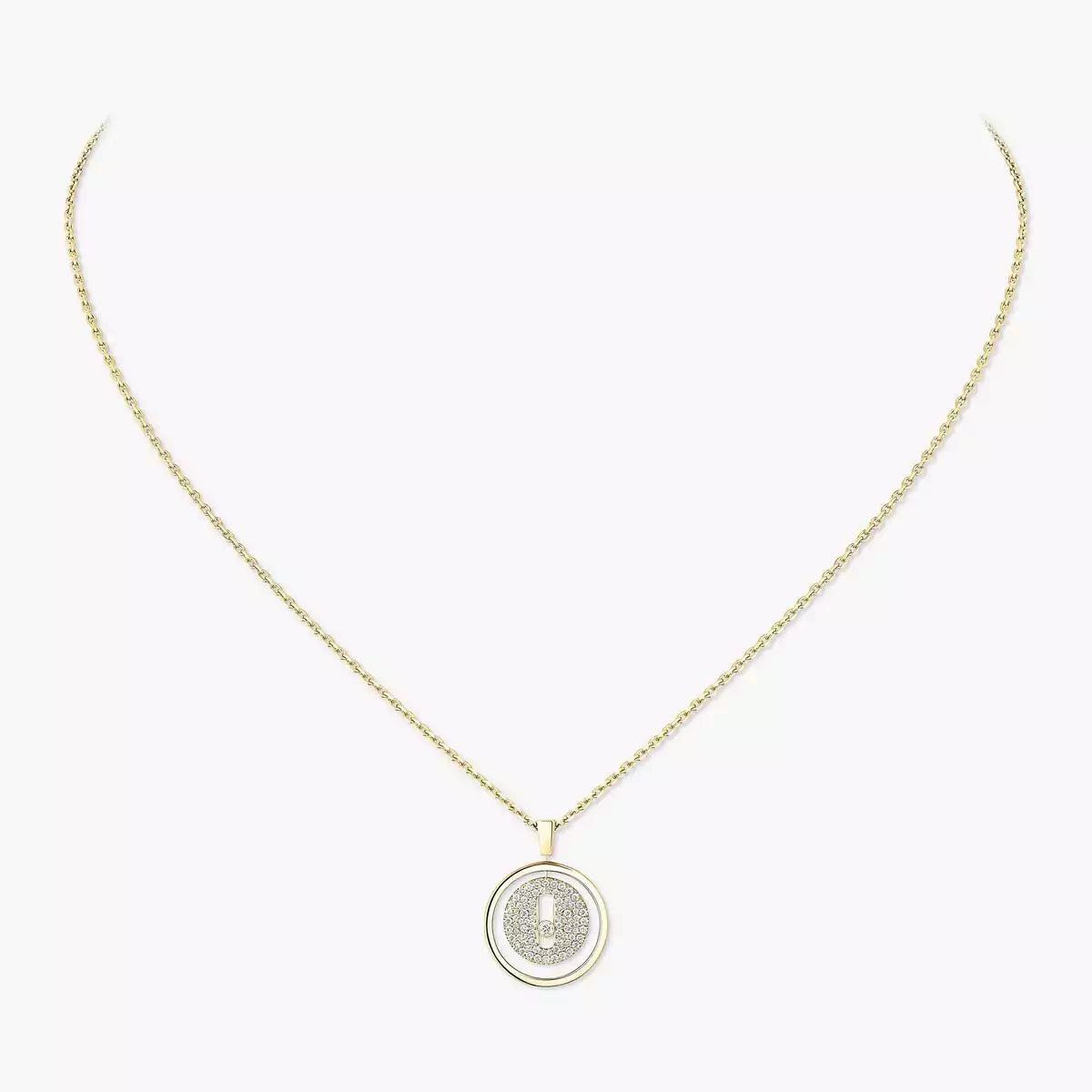 [LORA]  Lucky Move Diamond Necklace