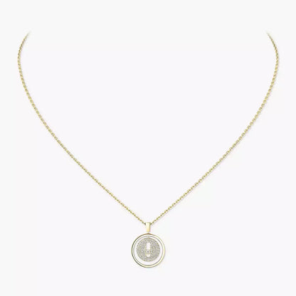 [LORA]  Lucky Move Diamond Necklace