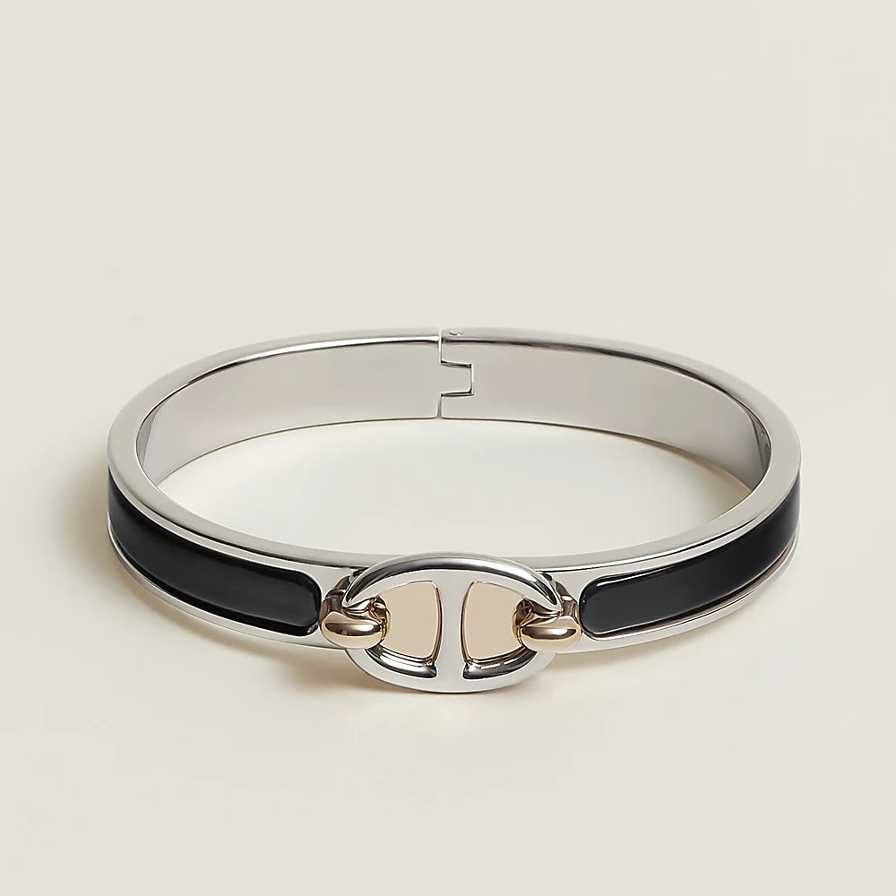 [LORA]CLIC CHAINE SILVER BRACELET