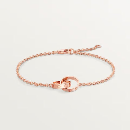 [LORA] LOVE BRACELET DOUBLE RING