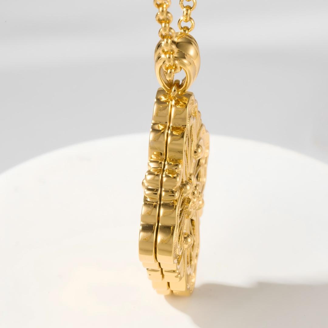 [Lora JEWELRY] OPERA TULLE ENAMEL NECKLACE