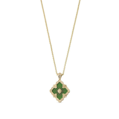 [Lora JEWELRY] OPERA TULLE ENAMEL NECKLACE