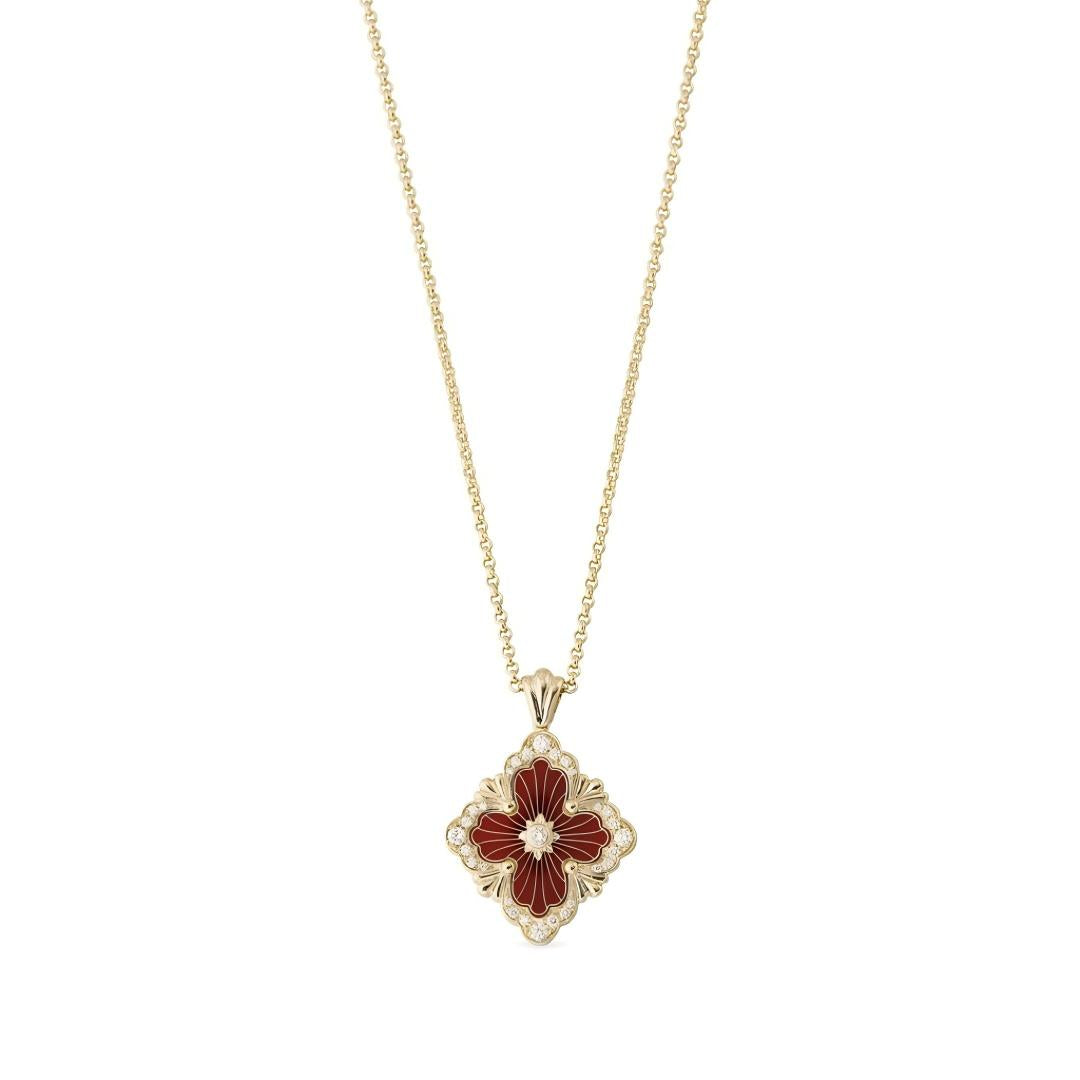 [Lora JEWELRY] OPERA TULLE ENAMEL NECKLACE