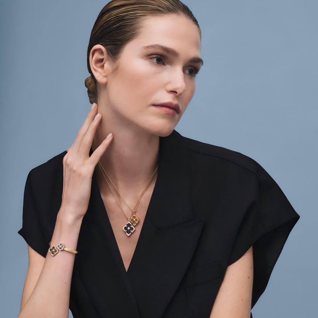 [Lora JEWELRY] OPERA TULLE ENAMEL NECKLACE
