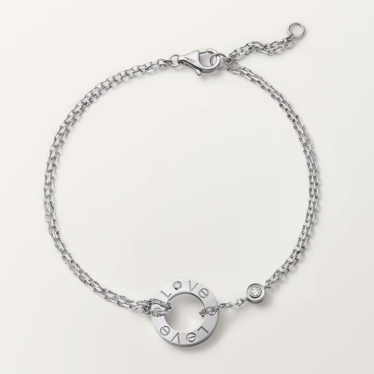 [Lora] LOVE BRACELET 2 DIAMOND