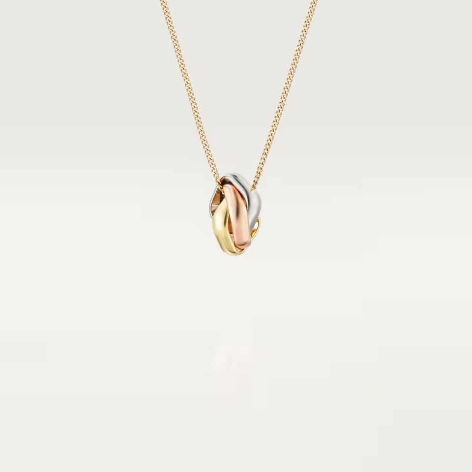 [LORA] TRINITY CUSHION NECKLACE COLLECTION