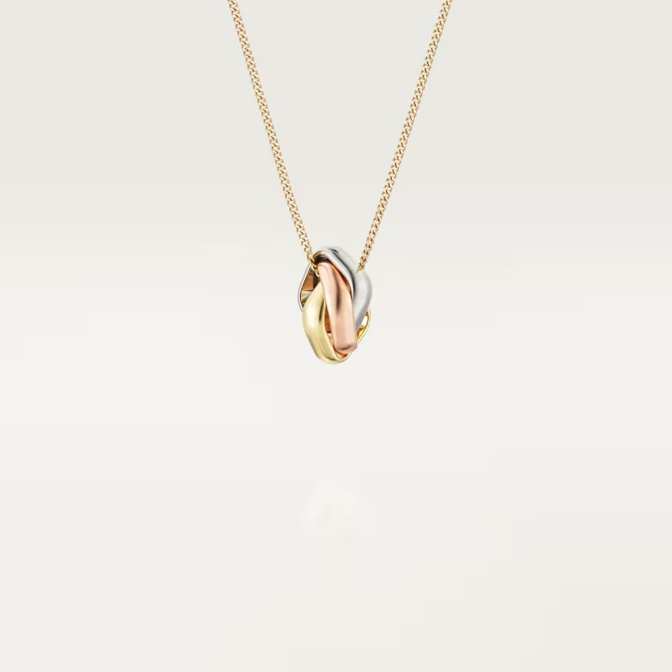 [Lora] TRINITY CUSHION NECKLACE COLLECTION