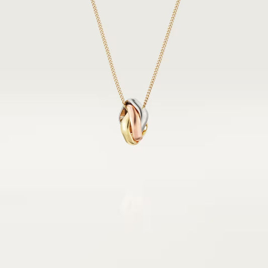 [Lora] TRINITY CUSHION NECKLACE COLLECTION