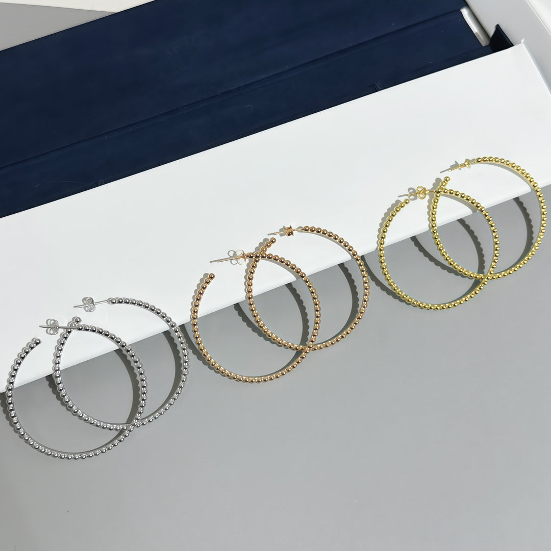 [LORA] SMOOTH BEAD STUD EARRINGS