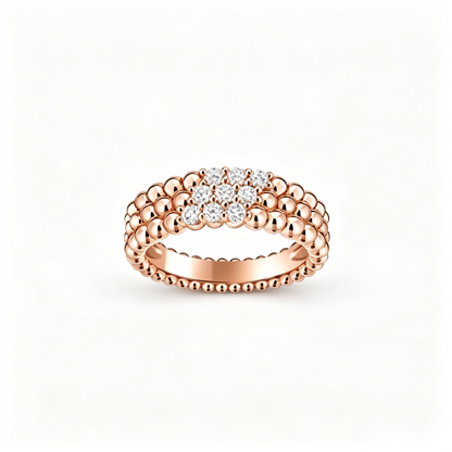 [Lora] THREE-ROW DIAMOND RING