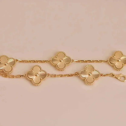 [Lora] CLOVER 5 MOTIF LASER BRACELET COLLECTION