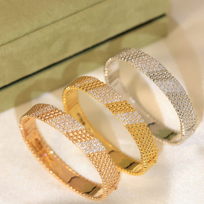 [Lora]  FIVE-ROW DIAMOND BRACELET