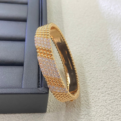 [Lora]  FIVE-ROW DIAMOND BRACELET