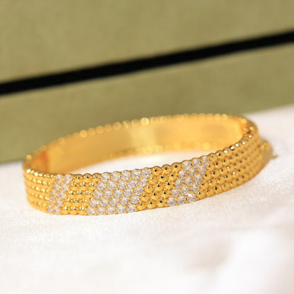 [Lora]  FIVE-ROW DIAMOND BRACELET
