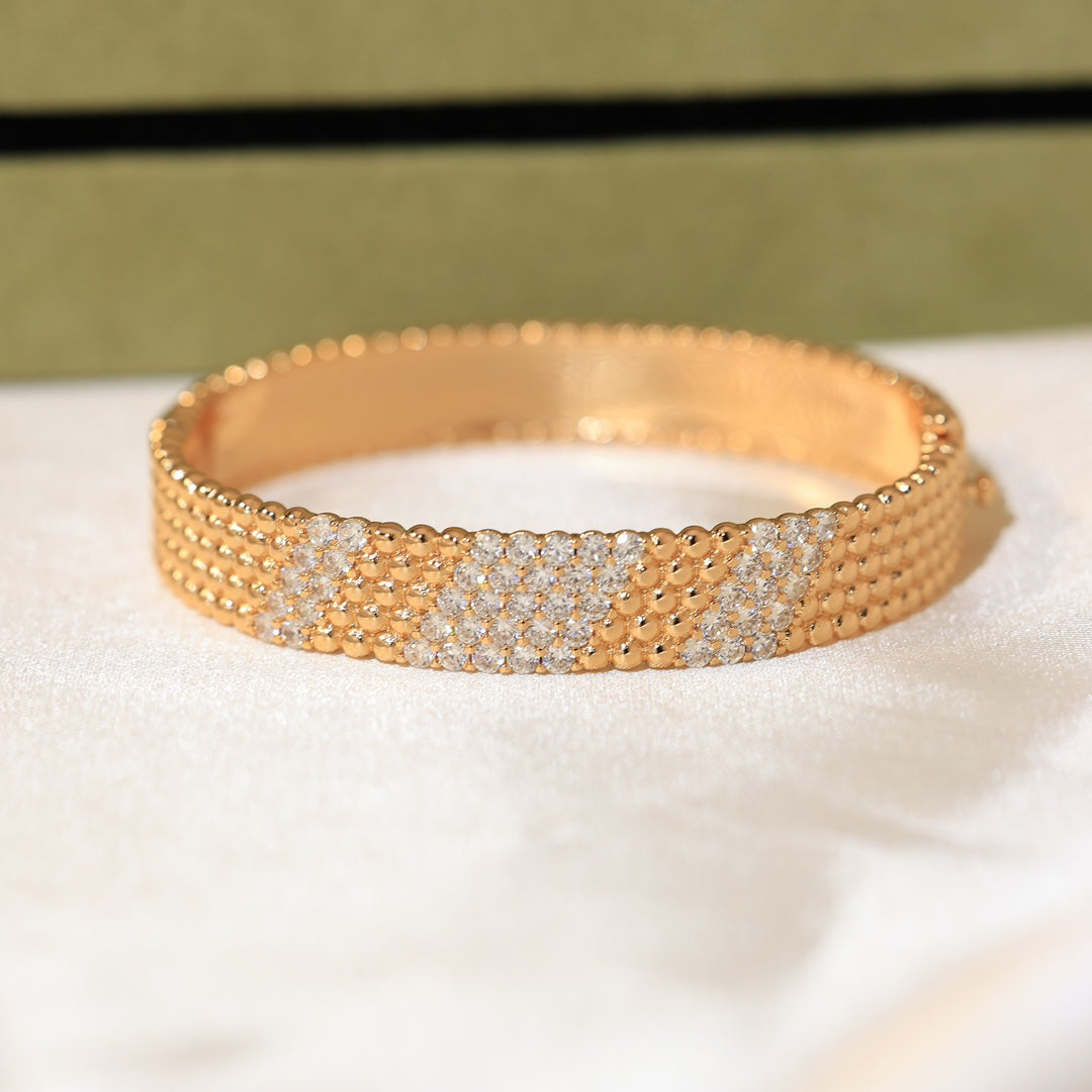 [Lora]  FIVE-ROW DIAMOND BRACELET
