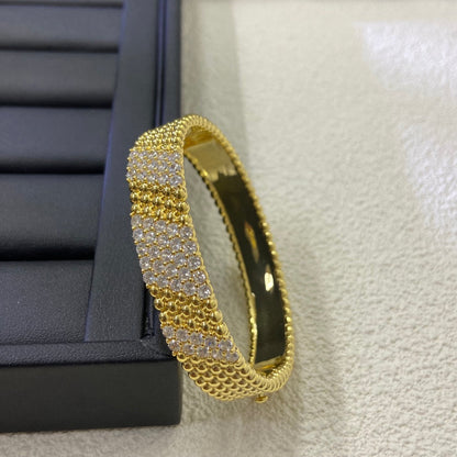 [Lora]  FIVE-ROW DIAMOND BRACELET