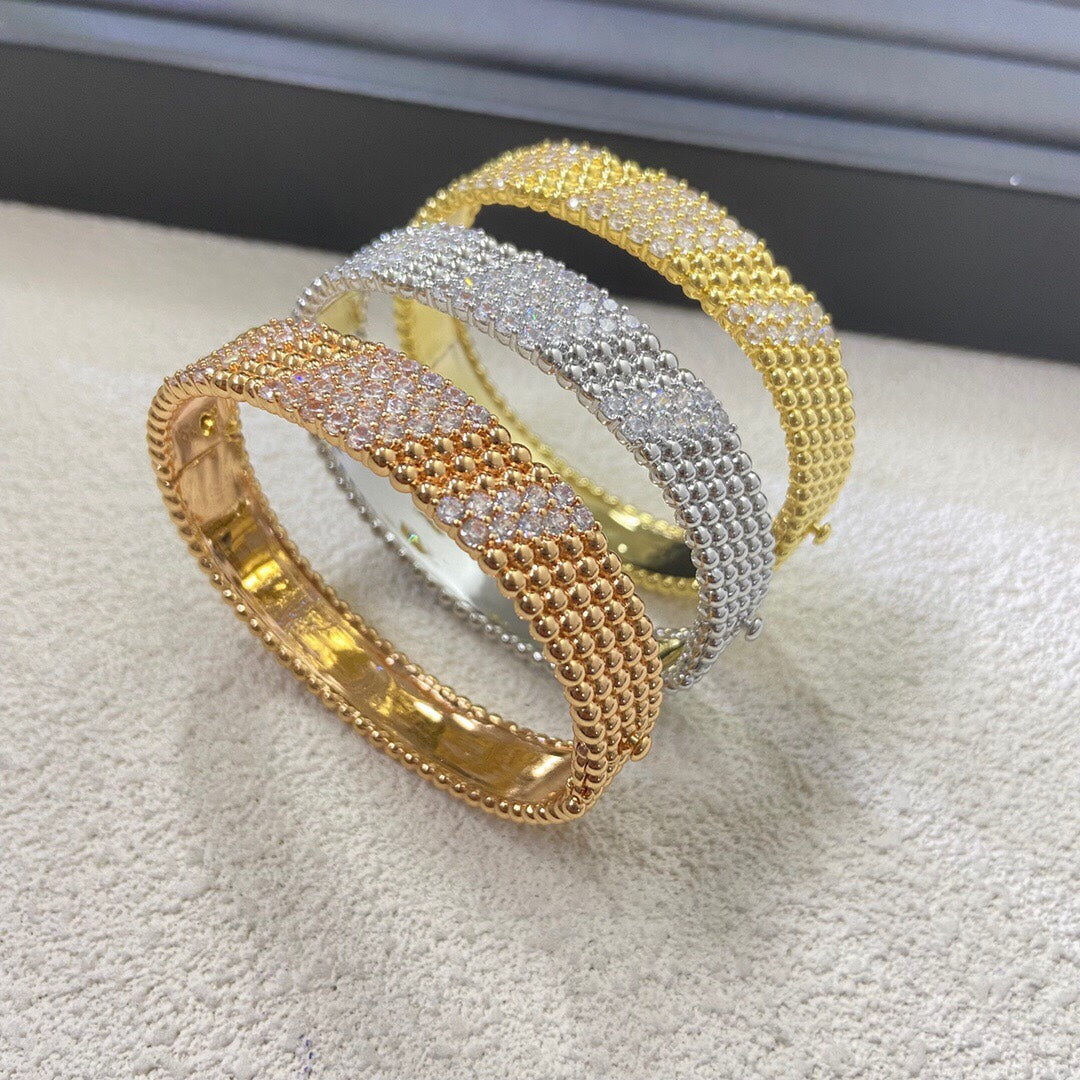 [Lora]  FIVE-ROW DIAMOND BRACELET