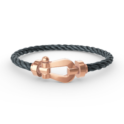 [LORA]FORCE LARGE HORSESHOE NO DIAMOND BRACELET ROSE GOLD